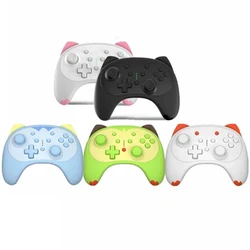 New Wired/wireless Cartoon Kitten Controller Gamepad Motion Control 6-axis Gyro Sensor For Switch/ Switch Lite
