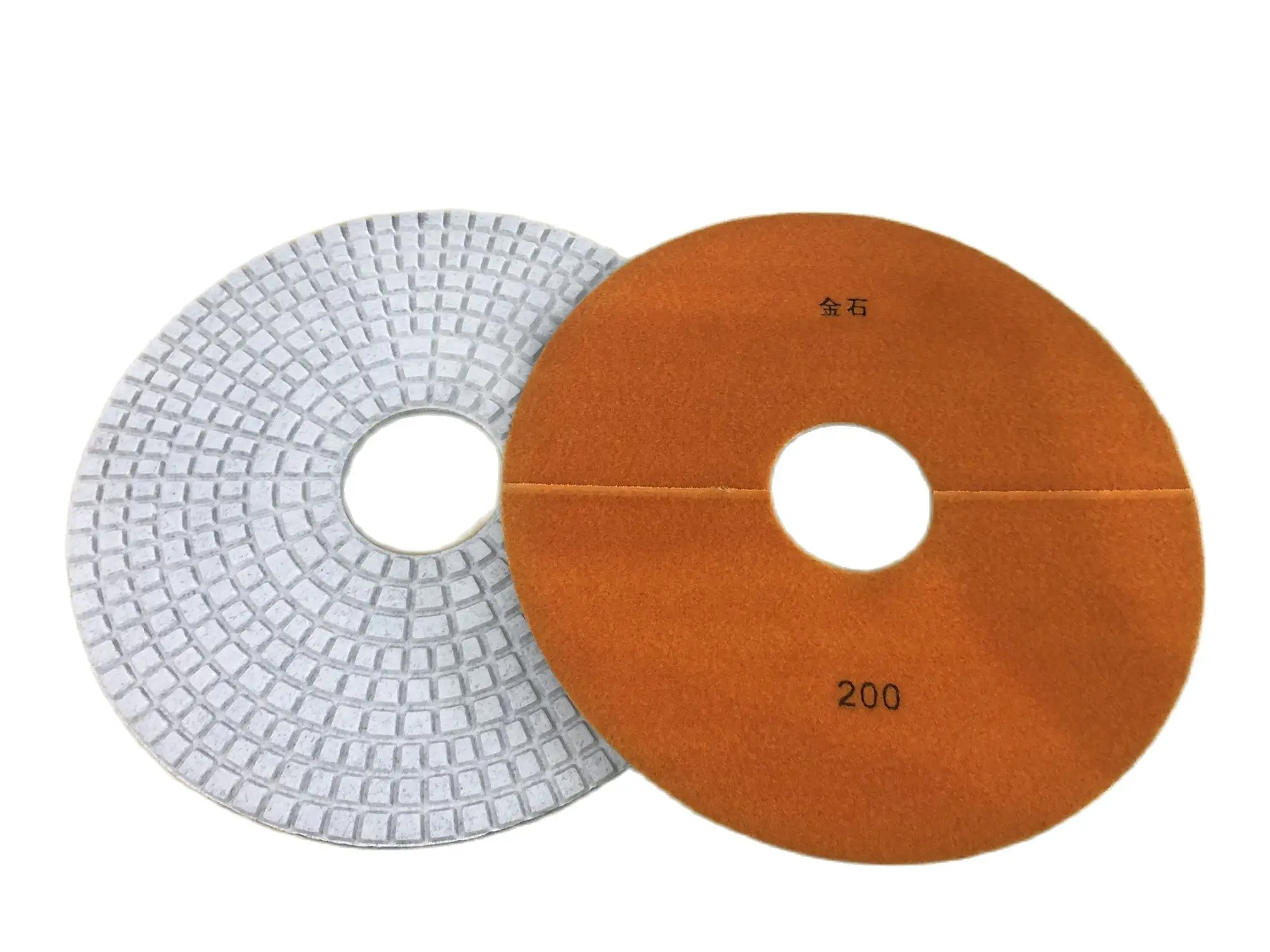 12Inch300mmWhiteAbrasiveDiamondPolishingPadWetPolishingDisc