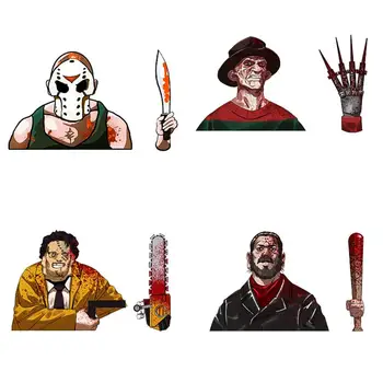 

Funny Car Sticker Rear Vehicle Car Window Animated Moving Waving Wiper Blade Tag Decal Sticker&Hand-Halloween Car Decoration