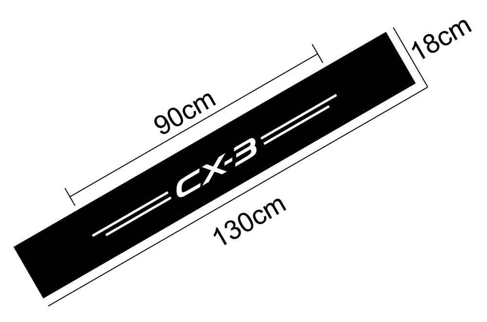 Auto Reflective Windshield Stickers For Mazda Demio CX-5 CX-3 3 6 Axela Atenza MS MPS Car Front Windscreen Sunshade Accessories (5)