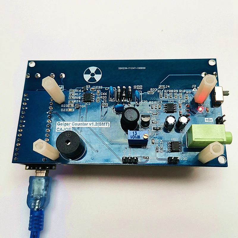 Geiger Counter Kit Module Nuclear Radiation Detector With Display Radiation Dosimeter Electromagnetic Detector