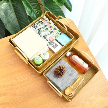 

Miao Shi Seaweed Book Accept Box Desktop Accept Basket Clothing And Other Articles Of Daily Use Accept Basket Cosmetics Accept