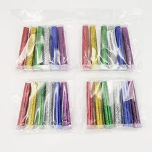 6 шт. блеск встряхнуть Набор банок Kit Экстра тонкий блеск художественных "сделай сам" для Slime для Скрапбукинг вечерние ремесла