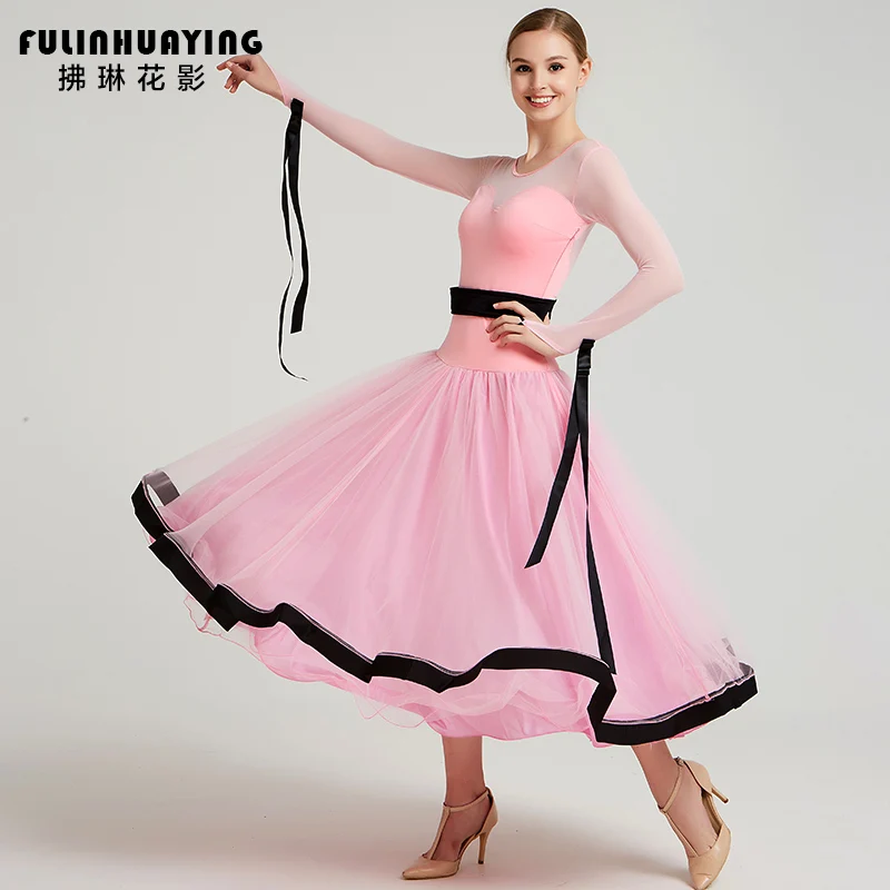 

New ballroom dance competition dress dance ballroom waltz dresses standard dance dress women ballroom dress Y0013
