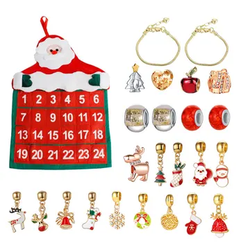 

Christmas Advent Calendar Ornament Gift Box Pendant Banquet Holiday Christmas Countdown Girl Christmas Gift Surprise Box