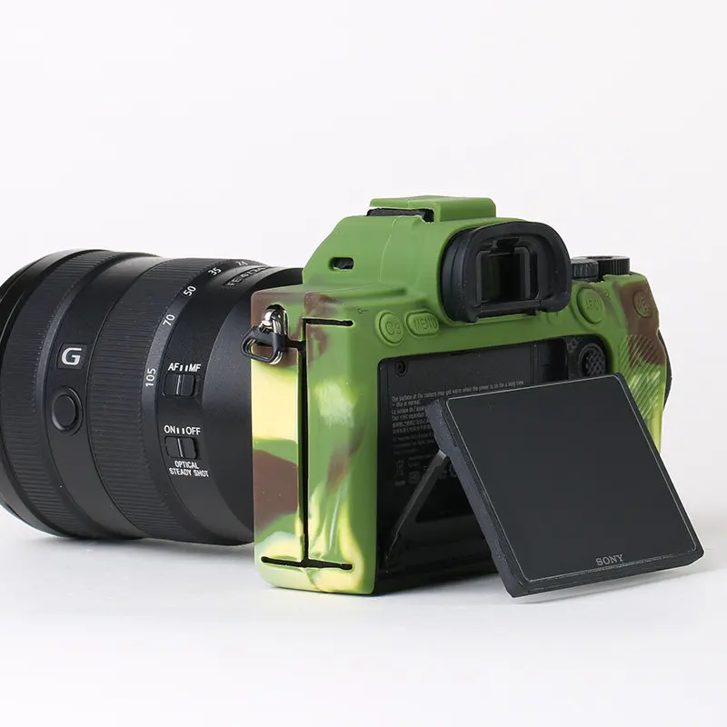 Силиконовая кожа брони чехол корпус протектор для sony A7 III/A7R III/A7M3 A7RM3/A9 ILCE-9/A7R IV A7RM4 камеры только