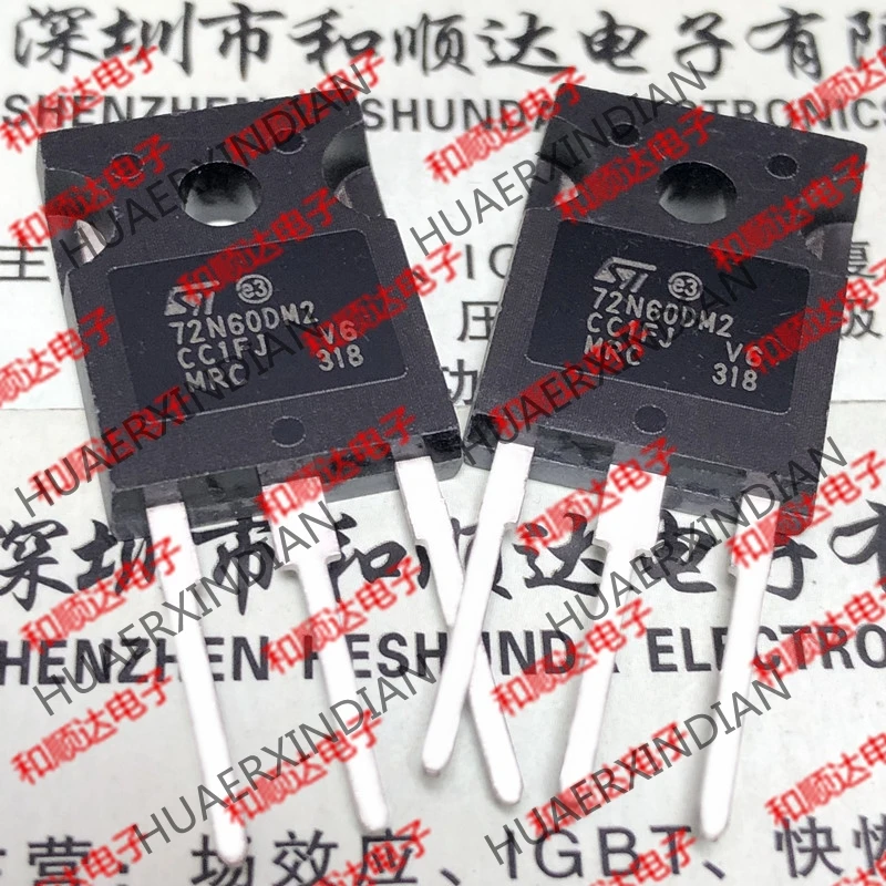 20 шт./лот STW72N60DM2 72N60DM2-247 600V 66A
