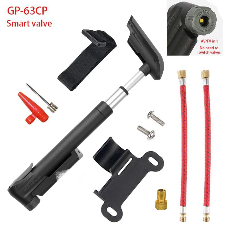 Giyo Bicycle Pumps GP 04S/41S/63CP Mini 120 Psi MTB Mountain Road Bike