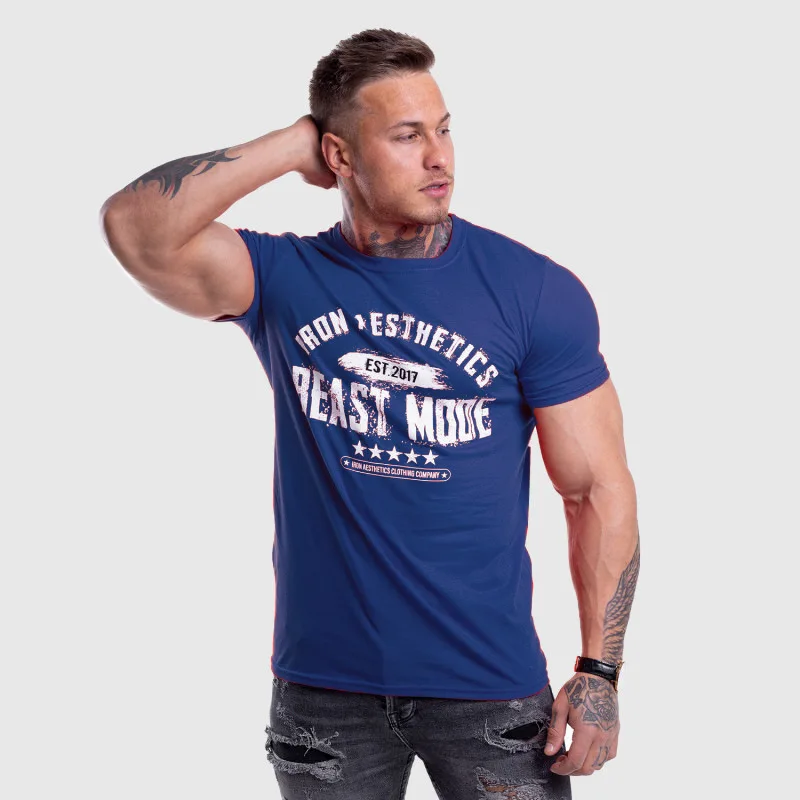 Muscle Dr. Brothers, популярный бренд, летняя спортивная футболка с коротким рукавом в европейском и американском стиле, Мужская одежда для бега, тренировок, тренировок, M