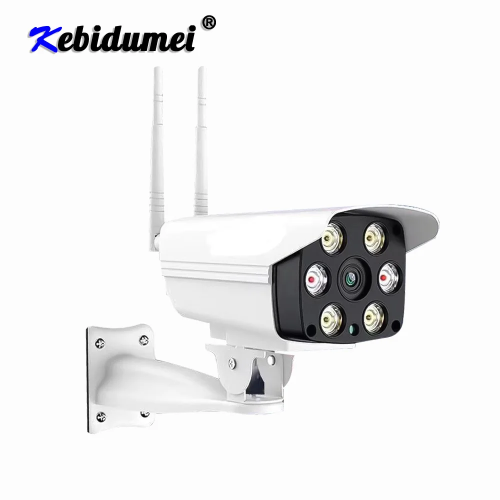 

Kebidumei 1080P IP Camera Outdoor Wifi CCTV Monitor Camera Waterproof IR Night Vision Security Camera Double Antenna