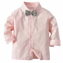 infant boy pink shirt