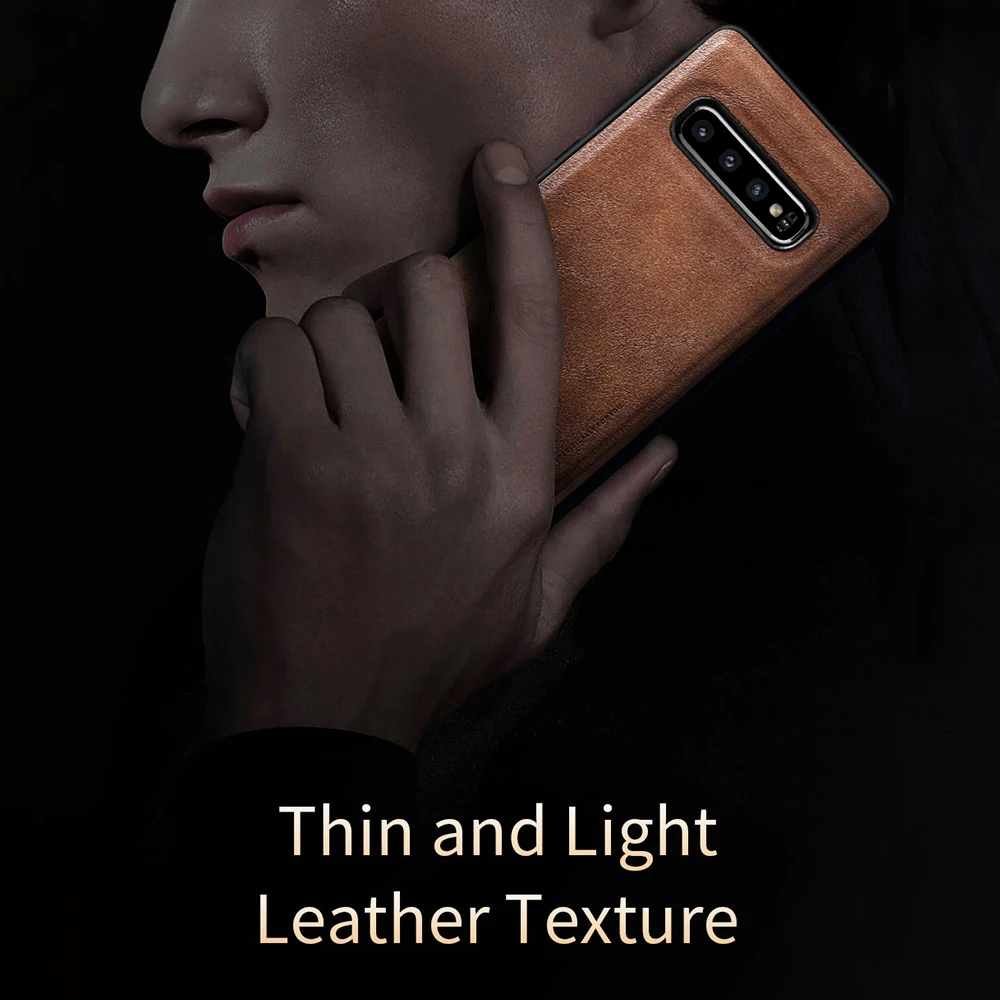 LLZ. COQUE, ультратонкий кожаный чехол премиум класса, защитный чехол для samsung Galaxy S10e S9 S10 Plus Note 9, чехлы, чехлы
