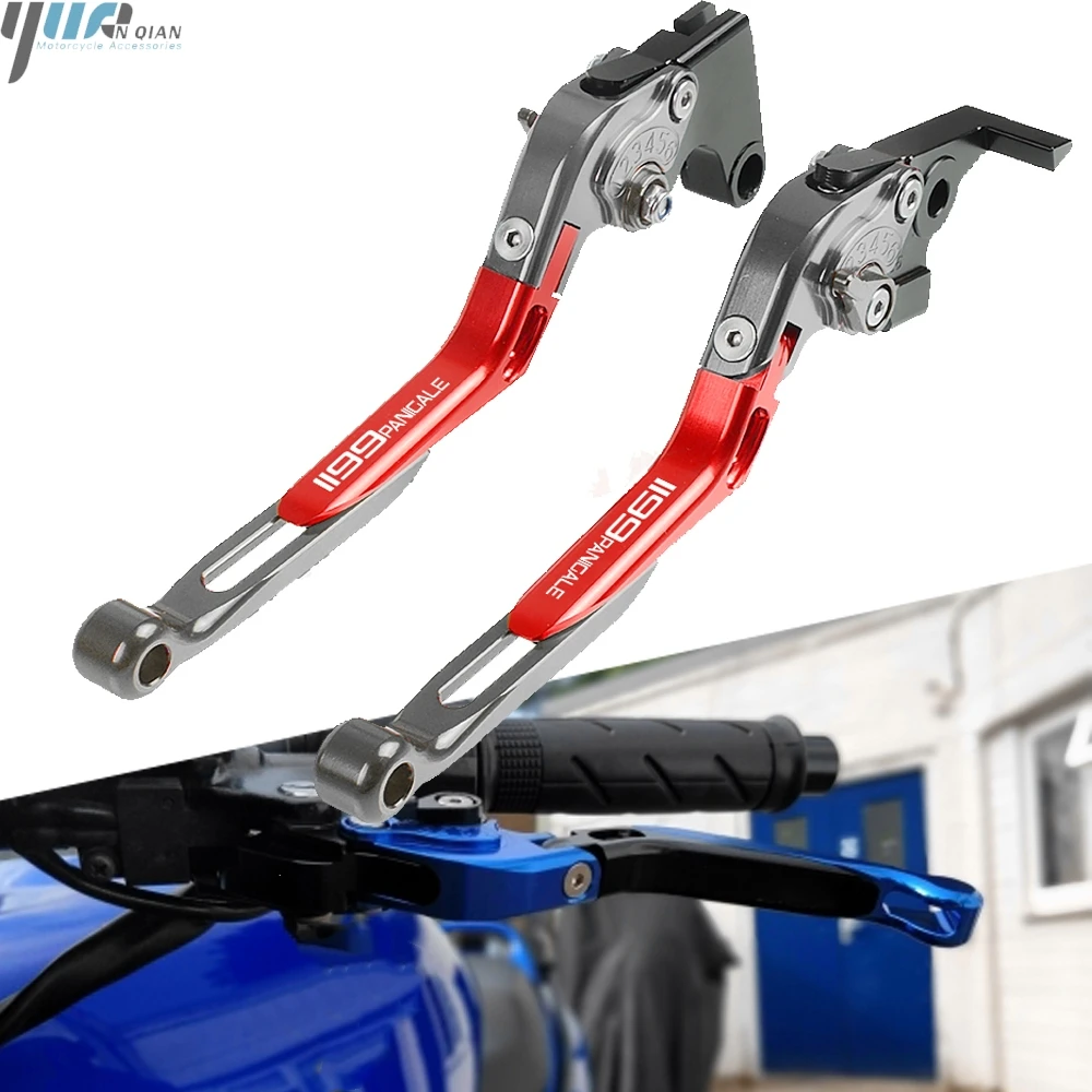 

For Ducati 1199 Panigale 1199Paluminum 2012 2013-2015 Adjustable Racing Motorcycle Brake Clutch Levers Motorcycle Accessories