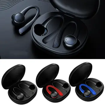 

Bluetooth Headset Wireless Sports TWS Bluetooth 5.0 With MIC Running Hook Earphones Ear Stereo Waterproof Y5I6