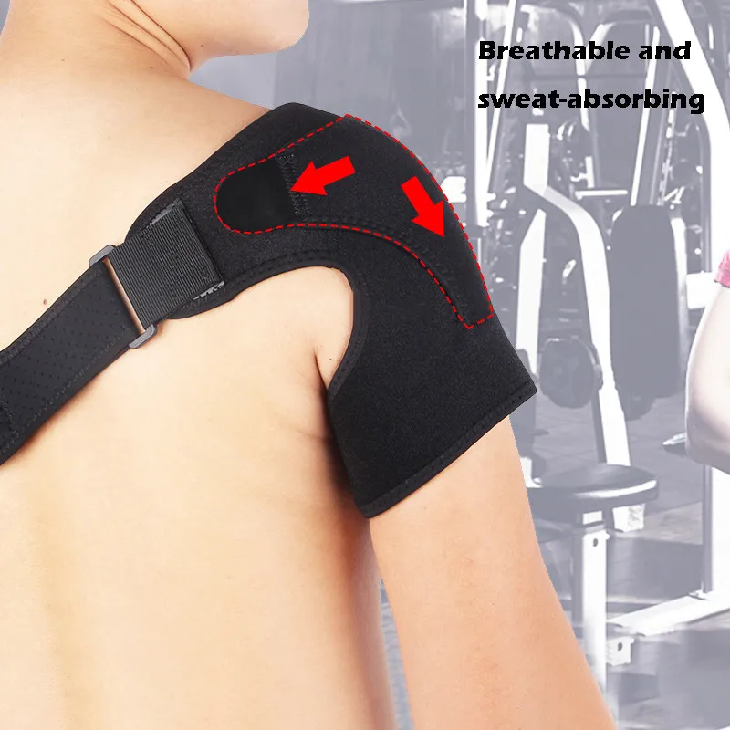 Вывих плеча избавление от боли при артрите бандаж плечевой ремень Скоба сохраняет тепло травм руки спортивный протектор ремень#4