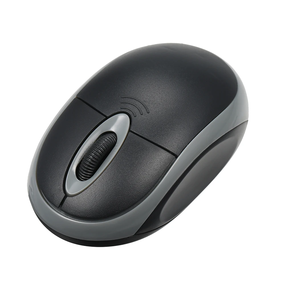 2.4G 1600DPI Wireless Mouses Optical Mini Portable Mobile Mouse with USB Receiver 3 Buttons for PC Laptop Desktop