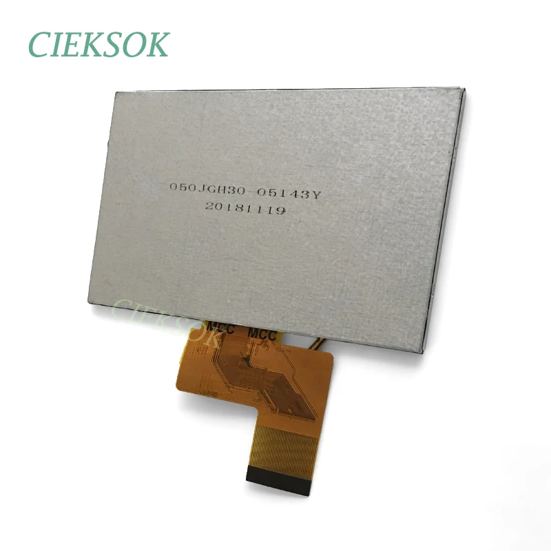 FPC-SH500J01Z 050JGH30-05143Y 40pin Oiginal 5,0 дюймов ЖК-экран с сенсорным экраном дигитайзер для gps-навигатора замена экрана