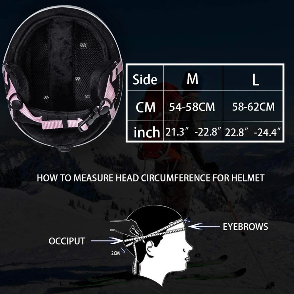 Ski Helmet Integrally-molded Snowboard helmet Men Women Skating Skateboard Skiing Helmet Snowboard Drop shipping