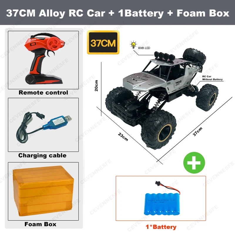 2020 New RC Car 1:12 4WD Updated Version 2.4G Radio Control RC Car Trend Toys Remote Control Car Off-Road Trucks Toys for Childr off road remote control car RC Cars