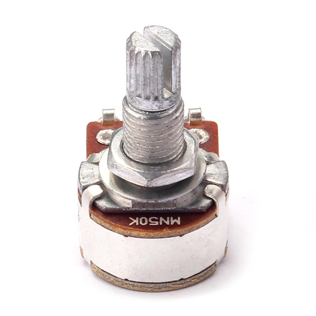 

10x Alloy Linear Taper Rotary Potentiometers MN50K Fits Most Control Knobs