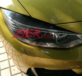 

Fit for bmw M3 M4 F80 F82 F83 modified carbon fiber light eyebrow