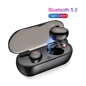 

2020 Y30 Mini Wireless Bluetooth Earphone Earpiece Sports HF Wireless Earphone with Charging Dock