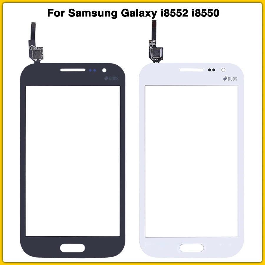 

10pcs TouchScreen For Samsung Galaxy Win GT-i8552 GT-i8550 i8552 i8550 8552 Touch Screen Panel Digitizer Sensor LCD front Glass