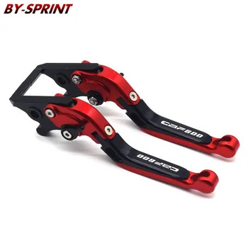 

For Honda CBF 600 SA CBF 600 2004-2007 CNC Adjustable Folding Extendable Motorcycle Brake Clutch Levers Logo(CBF600 )