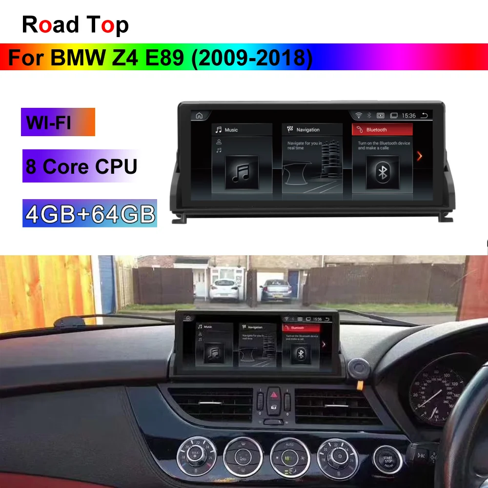 10.25\ Android Head Unit Screen for BMW Z4 E89 2009-2018 with Radio Bluetooth WiFi GPS Navigation Multimedia System 10.25\ Android Head Unit Screen for BMW Z4 E89 2009-2018 with Radio Bluetooth WiFi GPS Navigation Multimedia System