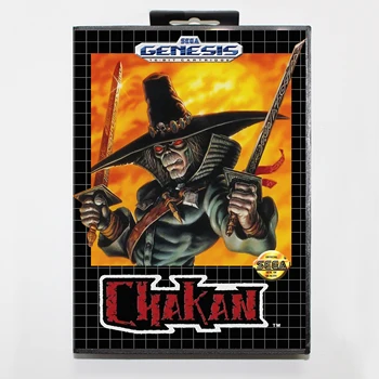 

Chakan 16bit MD Game Card For Sega Mega Drive/ Genesis with Retail Box