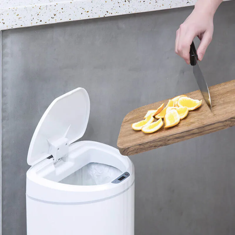 Original Xiaomi Mijia NINESTARS Smart Trash Can Motion Sensor Auto Sealing LED Induction Cover Trash 7/10L Mi Home Ashcan Bins