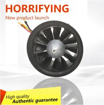 

qx-motor unit 90mm 6/12 blades Ducted(optional) EDF fan with 1750KV 1550KV Engine (optional) 6S version for RC Airplane airplane