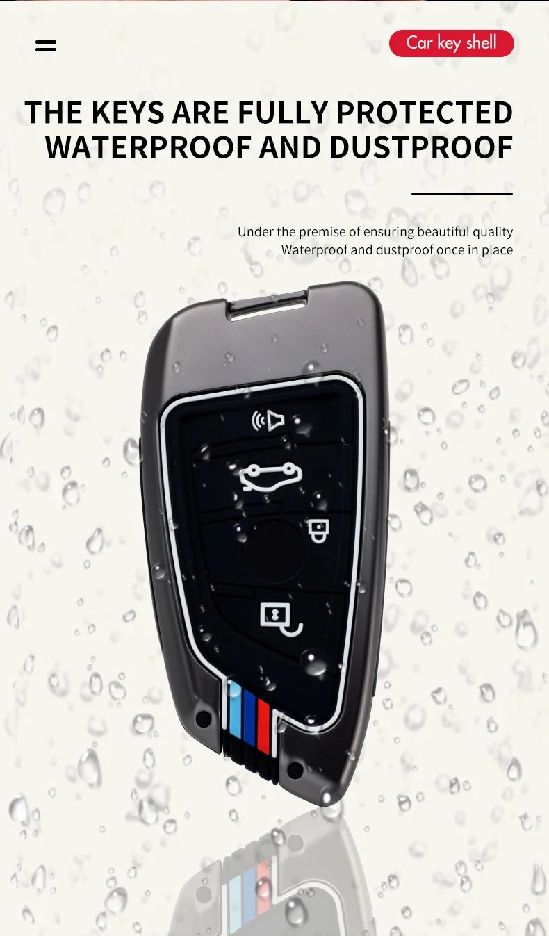 Custodia per chiave auto in lega di zinco Shell Cover per BMW X1 X3 X4 X5 F15 X6 G11 F48 F39 520 accessori per auto supporto Shell portachiavi protezione 14 Custodia per chiave auto in lega di zinco Shell Cover per BMW X1 X3 X4 X5 F15 X6 G11 F48 F39 520 accessori per auto supporto Shell portachiavi protezione - H9fa12077df1a4faa8d5b4058feddd8ea5