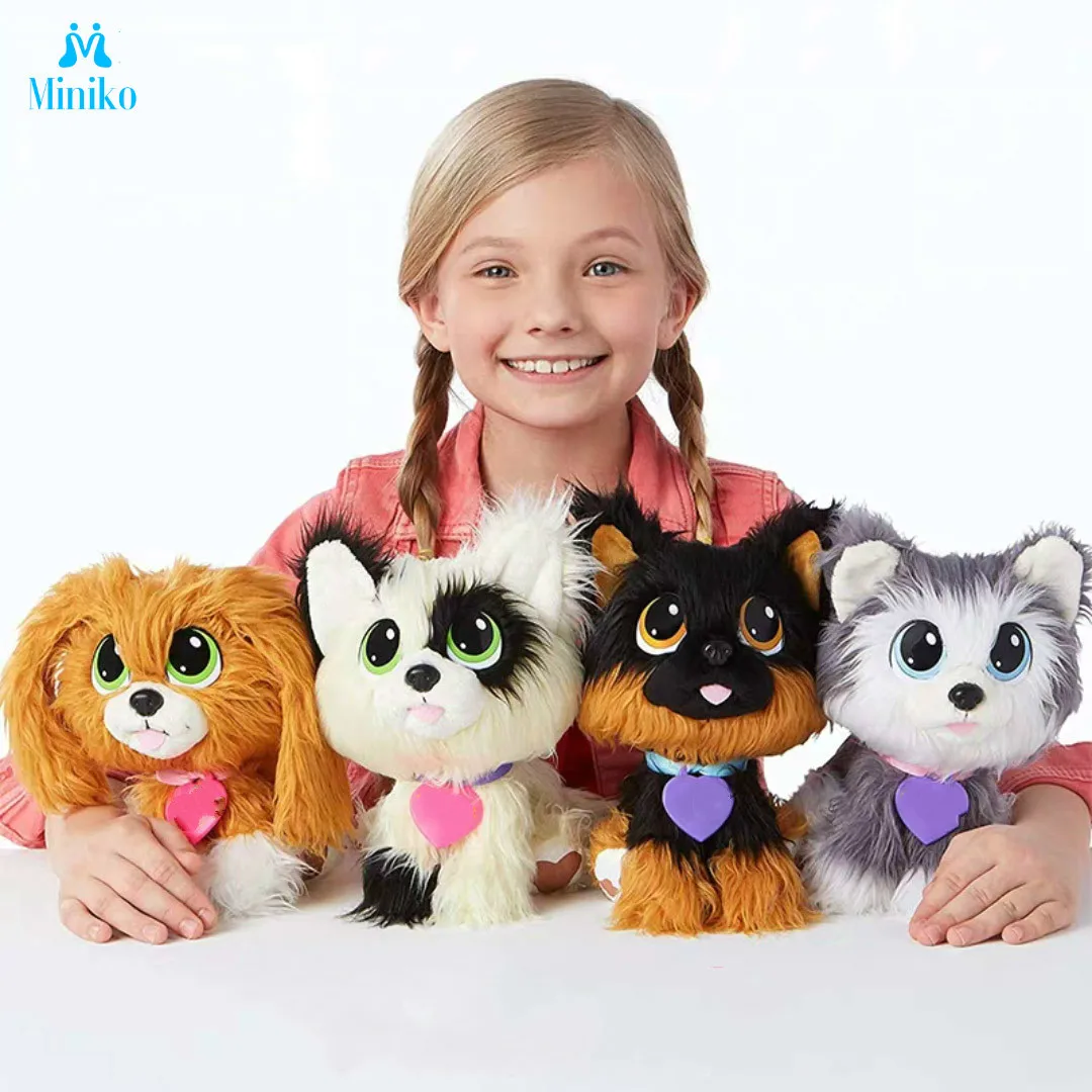 

Rescue Scruff Runts Toys Wash Plush Pet Dog Cat Rabbit Animal Toys Kids Children Surprised Gift Flea Dog With Accessories Ty Toy