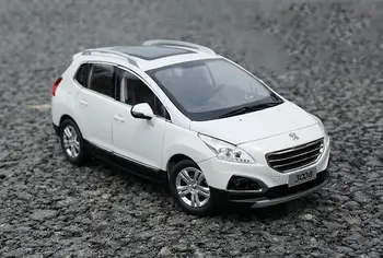 

1/18 Scale Peugeot 3008 SUV White Diecast Car Model Toy Collection