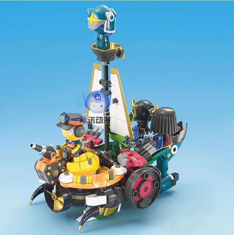 Bandai Сборная модель 62369 KERORO Juncao DX06 морской король комбинированная моторная лодка ПВХ экшн Сборная модель игрушки
