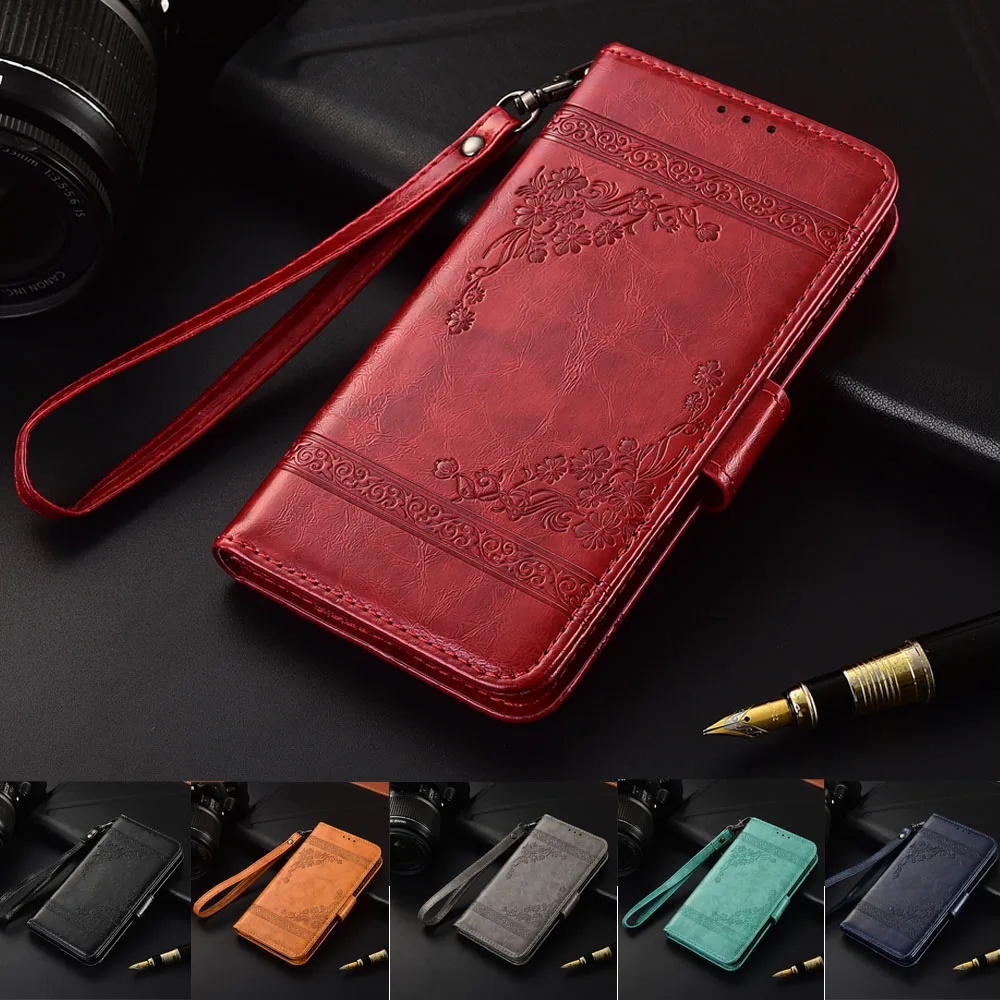 

3D Flower Wallet Flip Leather Case on For Samsung Galaxy M30 2019 M305 M305F Case Back Cover for Samsung M30S M 30S M30 S