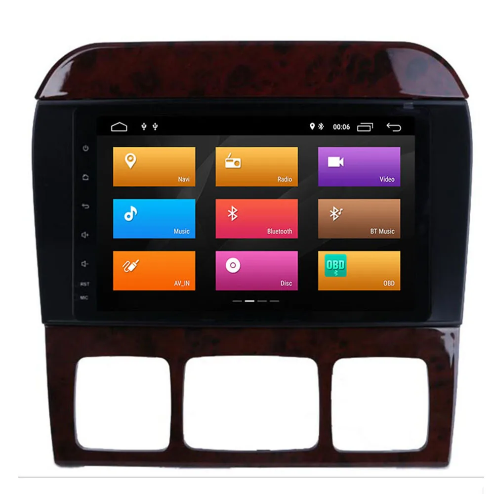 Excellent IPS DSP 8 Core 4G RAM 2 din Android 9 Car radiio Multimedia player dvd GPS For Benz/S280/S320/S350/S400/S500/W220/W215/C S Class 4 Excellent IPS DSP 8 Core 4G RAM 2 din Android 9 Car radiio Multimedia player dvd GPS For Benz/S280/S320/S350/S400/S500/W220/W215/C S Class 4