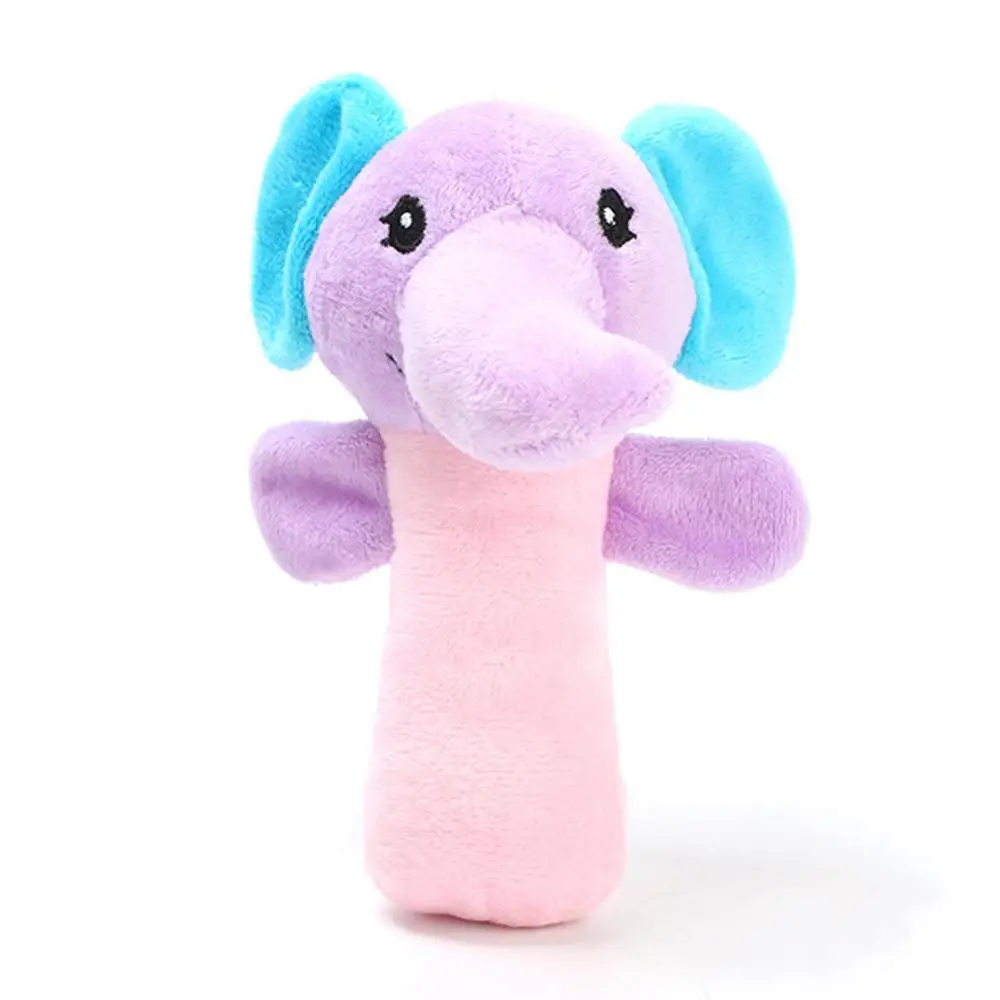Elephant Плюшевая игрушка для домашних животных устойчивая к укусам молярная игрушка милая форма мороженого - Цвет: Elephant