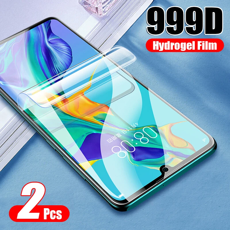 Гидрогелевая пленка для Huawei P30 Pro P20 Lite P10 защитная экрана Mate 30 10 20 не стекло 2