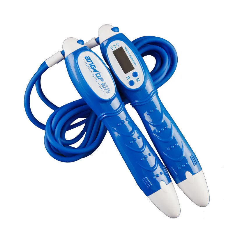 

1 Pcs ABS Jump Rope Electronic Counting Skipping Student Training Jumping Rope Adult Fitness Rope