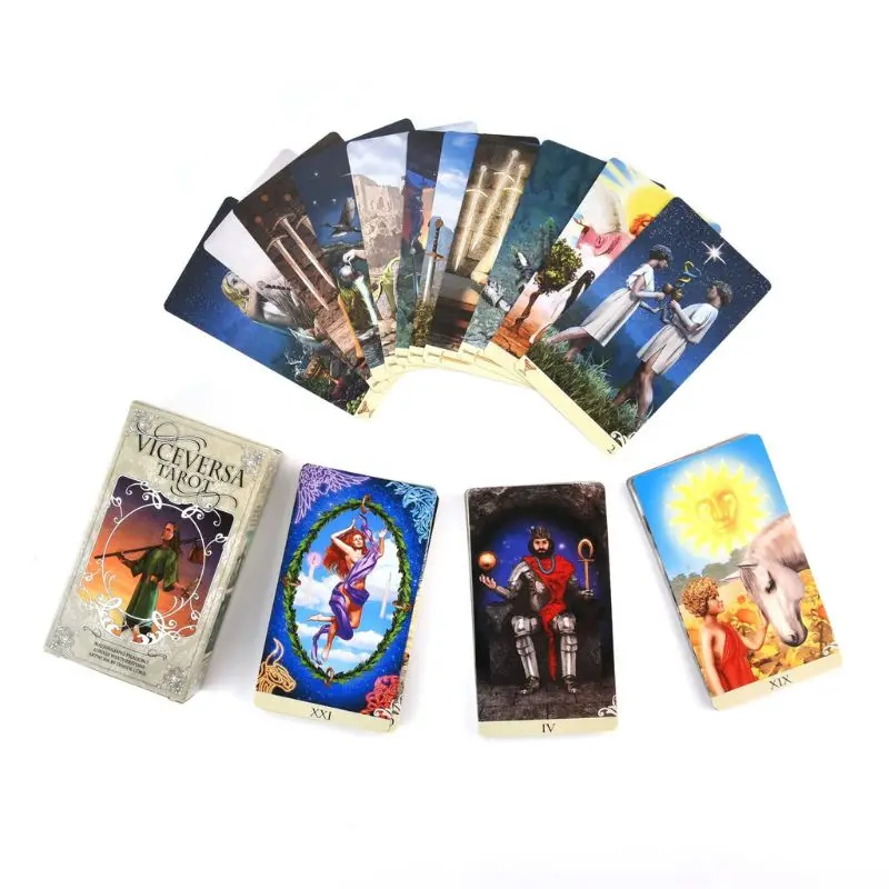 78 шт. набор Таро вечерние карты Oracle Deck Family настольная игра игрушка Прямая