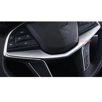 

Car Sticker Cover Steering Wheel Interior Kit Switch Trim Lamp Frame 1pcs For Cadillac XT5 2017 2018 2019 2020