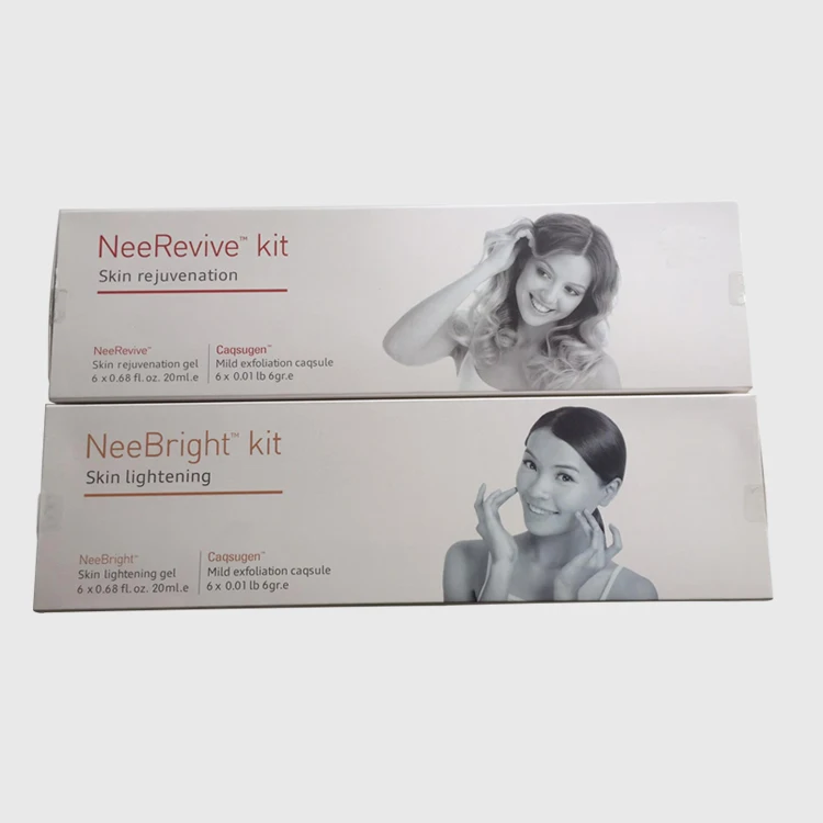 

2020 Nee Bright Kit (Skin lightening)+Nee Revive Kit (Skin rejuvenation) Exfoliation Consumable For Oxygen Machine