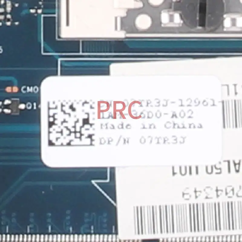 07tr3j para Dell Latitude Computador Portátil Placa-mãe La-6591p Qm67 Ddr3 Notebook Mainboard Cn-07tr3j E6420 - Imagem 4