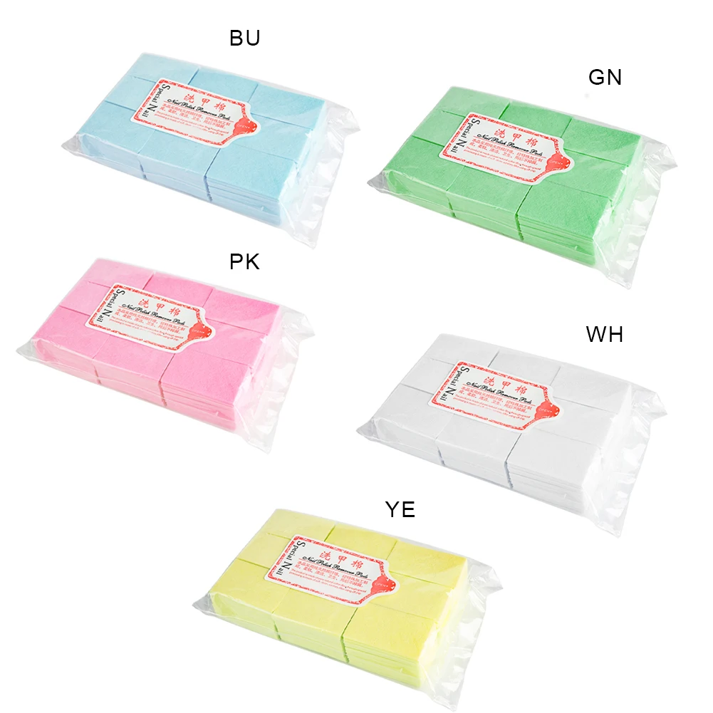 Pacote sem Fiapos Toalhetes Guardanapos Unha Polonês Removedor Gel Cutton Almofadas Manicure Pedicure Ferramentas 1 1 Removedor de esmalte