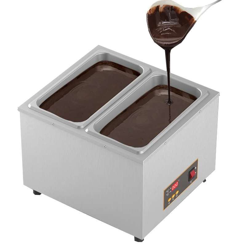 Mini Electric Chocolate Melting Pot Chocolate Tempering Machine Melter Pan  For Chocolate Cheese Fondue 40W - AliExpress