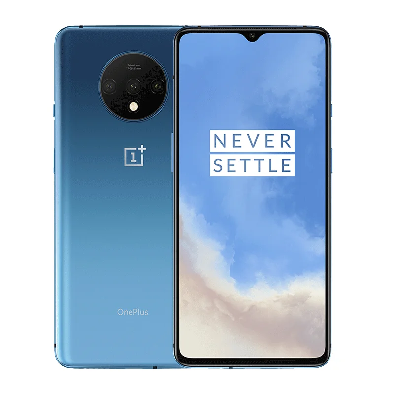 Телефон Oneplus 7T Sim,, Snapdragon 855 Plus, Android 10,0, 6,55 дюймов, 2400X1080, 90 Гц, 8 Гб ram, 256 ГБ rom, МП, зарядка 30 Вт