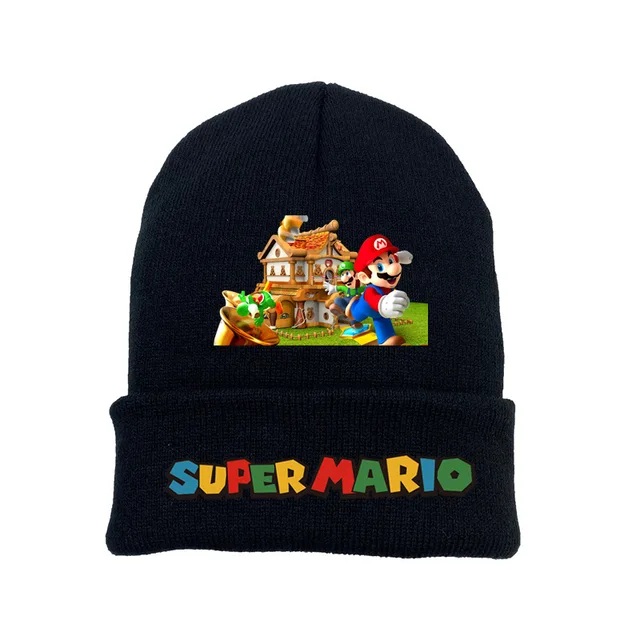 Super Mario Game Beanies Hat Anime 