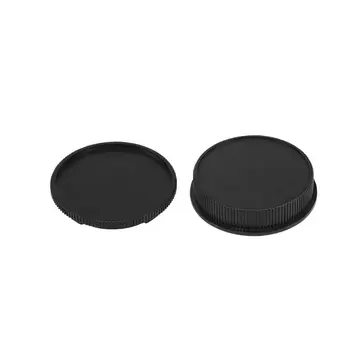

Camera Front Body Cap + Lens Rear Cover For Leica T TL TL2 CL SL SL2 Panasonic S1 S1R Sigma FP L Lenses replace 14025